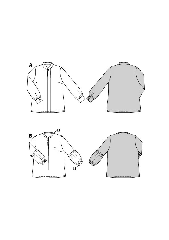 Patron Burda n°5839 : Blouse - Image 2
