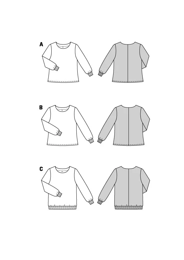 Patron Burda n°5849 : Blouse - Image 2