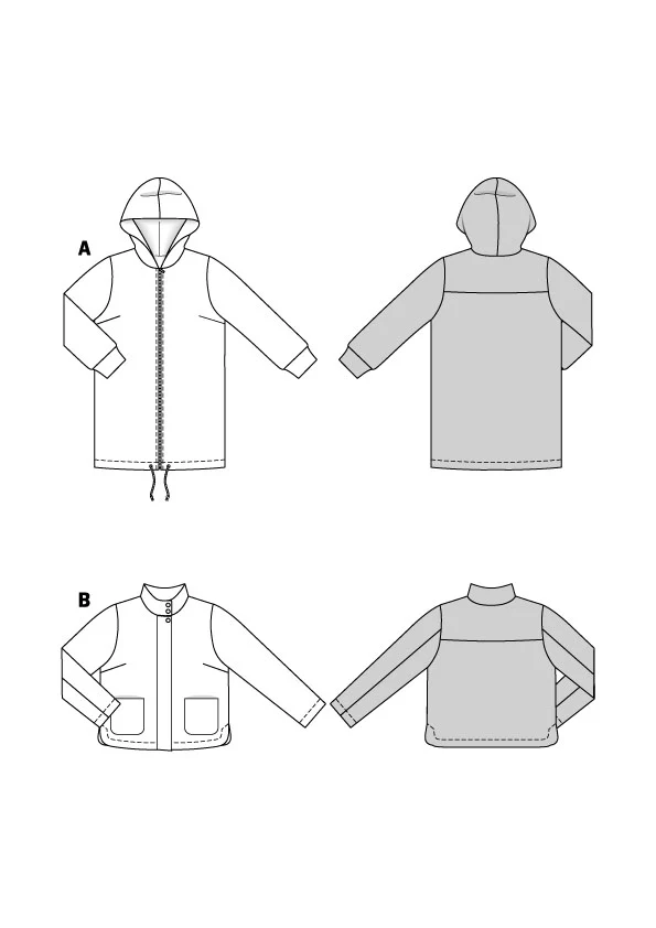 Patron Burda n°5877 : Veste - Image 2