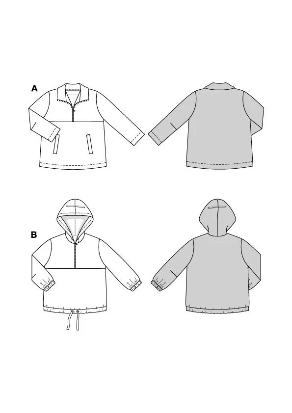 Patron Burda n°5881 : Veste - Image 2