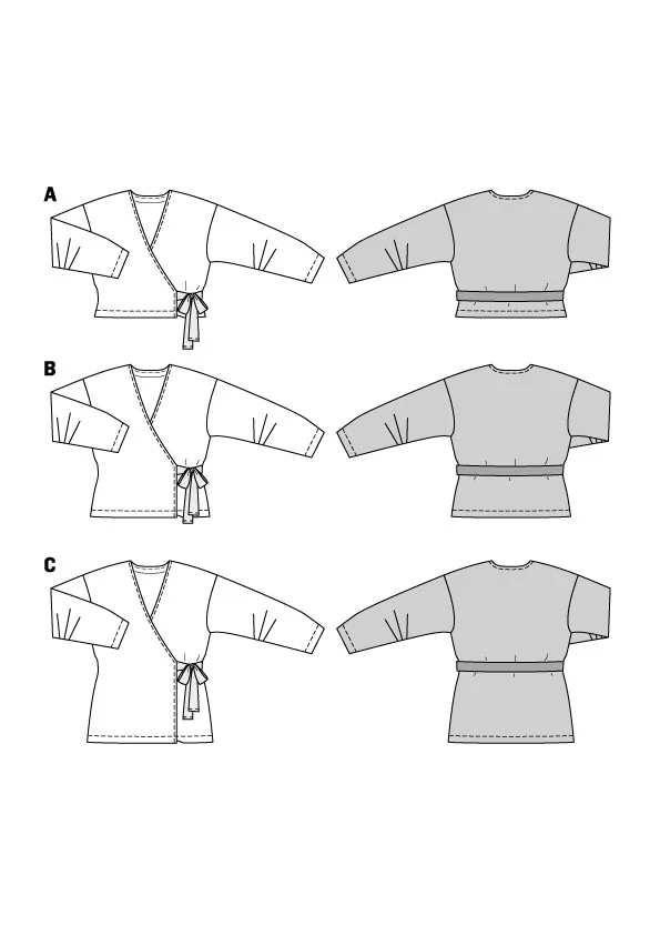 Patron Burda n°5892 : Veste - Image 2