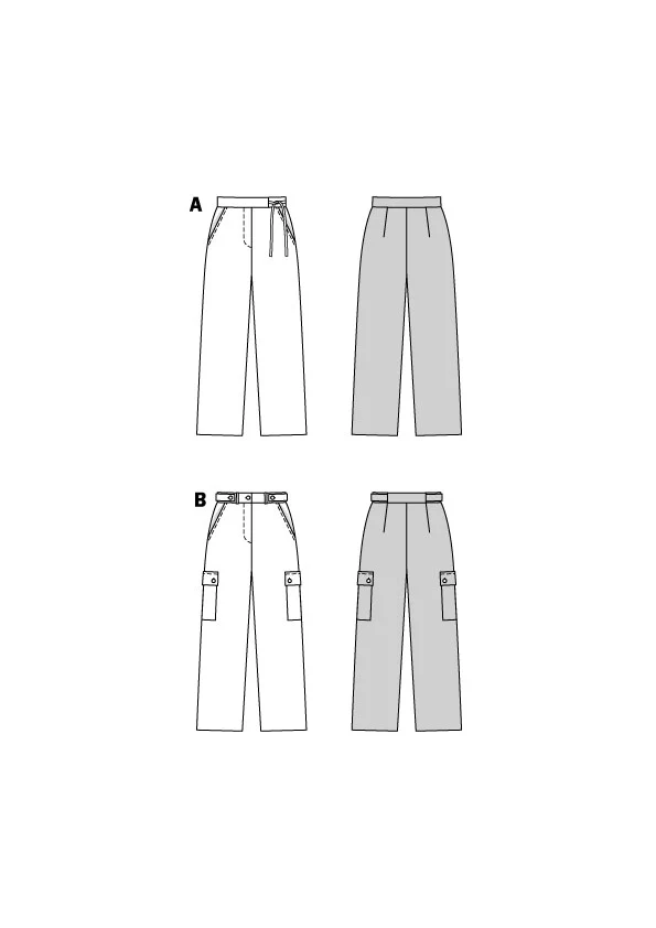 Patron Burda n°5902 : Pantalon - Image 2
