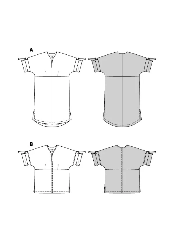 Patron Burda n°5934 : Robe & Blouse - Image 2