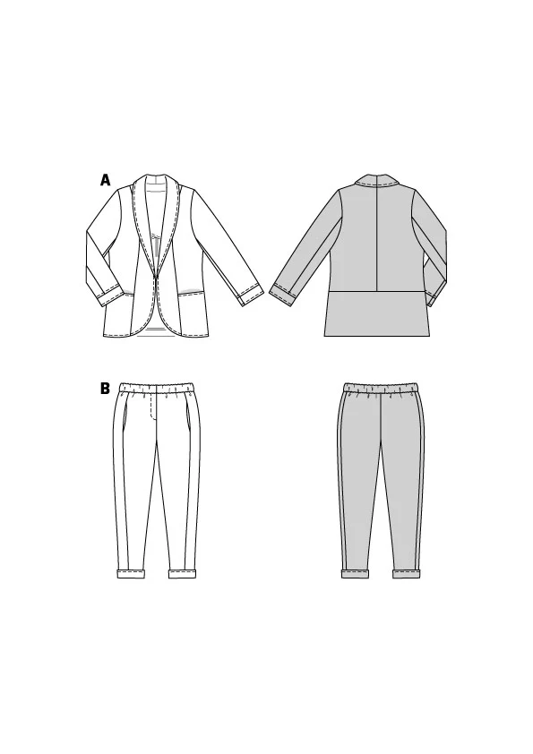 Patron Burda n°5935 : Ensembles - Image 2