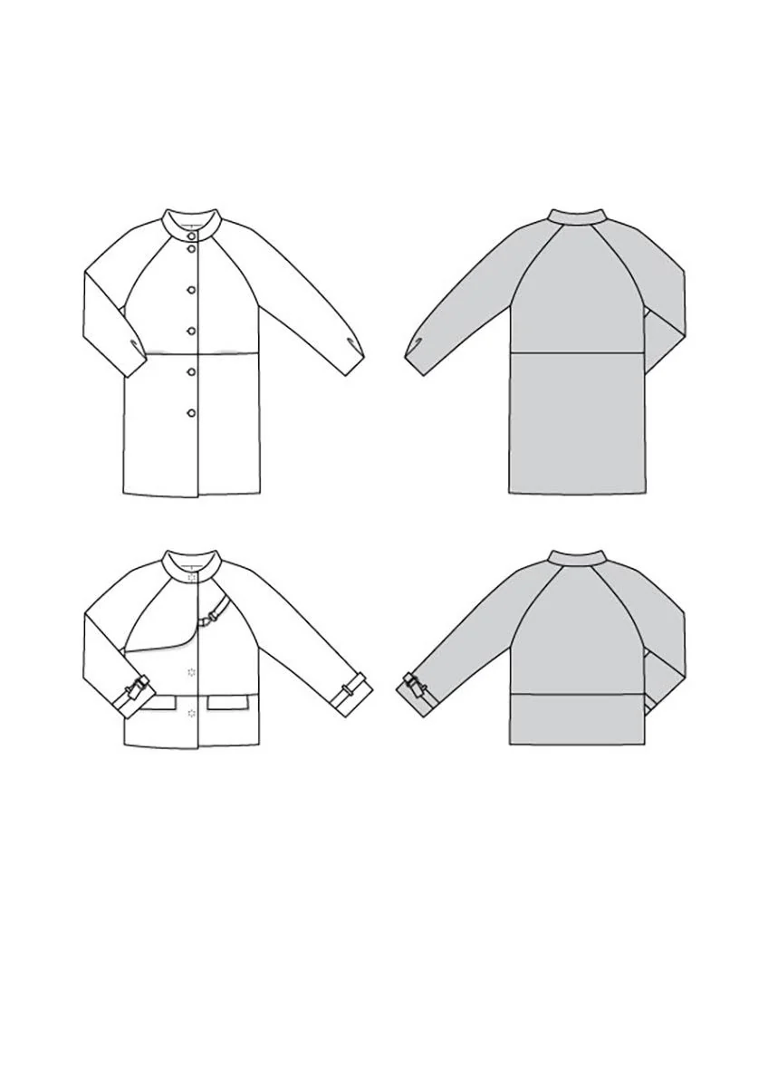 Patron Burda n°5974 : Manteau & Veste - Image 3