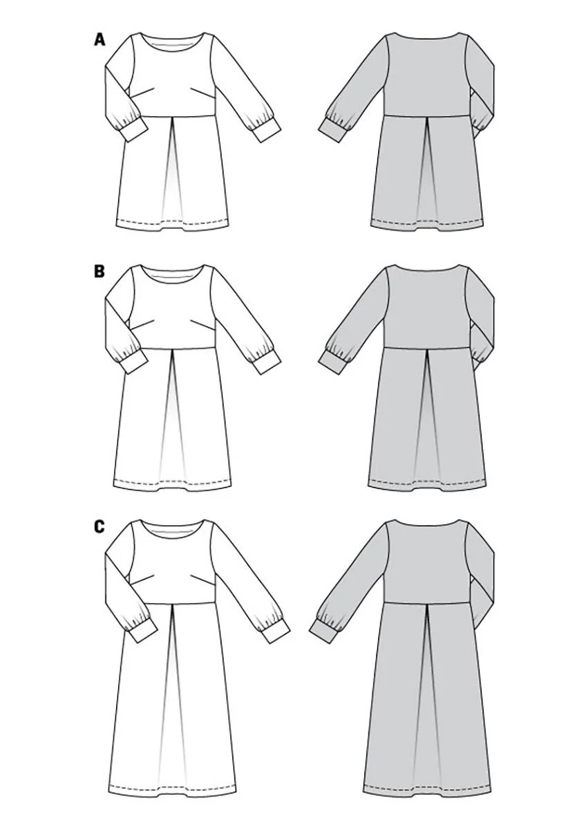 Patron Burda n°5975 : Robe - Image 3