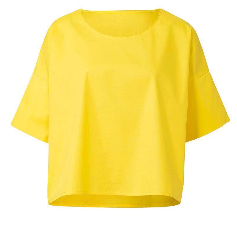 Patron Burda n° 6243 : Tee-shirt – encolure ronde – forme carrée – ruchés - Image 6