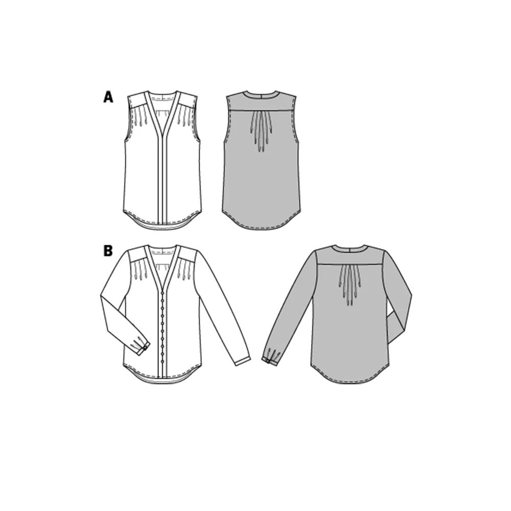 Patron Burda n°6632 : Blouse - Image 2