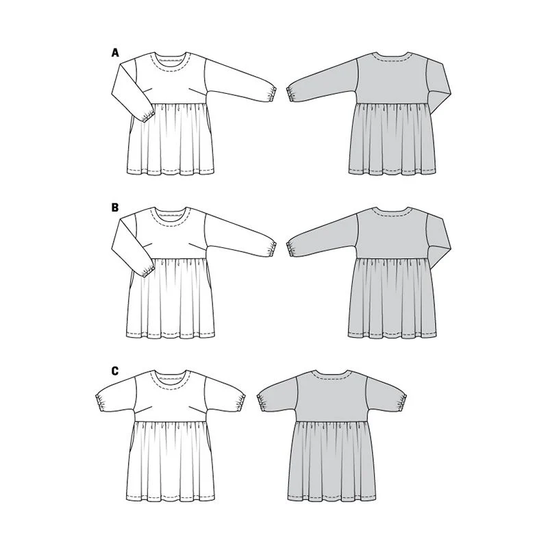 Patron Burda n°6055: Robe - Image 10