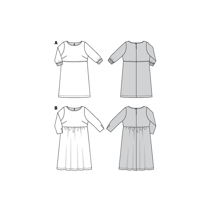 Patron Burda n°6058 : Robe - Image 6