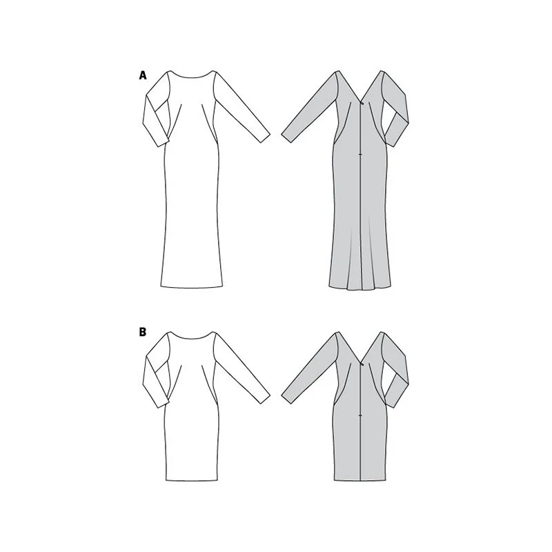 Patron Burda n°6068 : Robe - Image 4