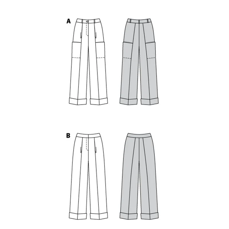 Patron Burda n°6079: Pantalon - Image 8