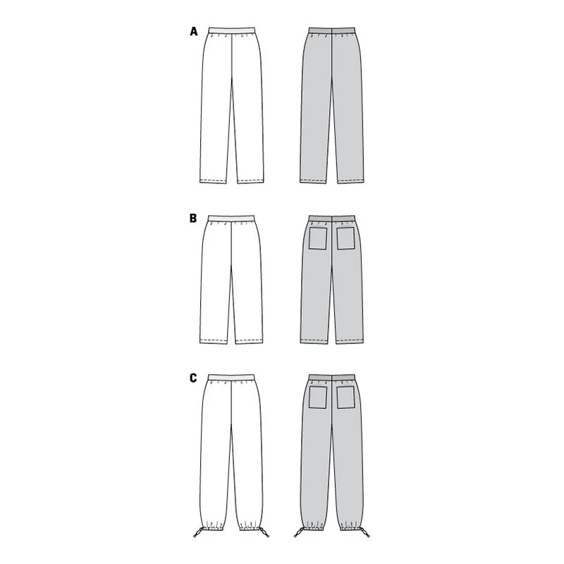 Patron Burda n°6085 : Pantalon - Image 7