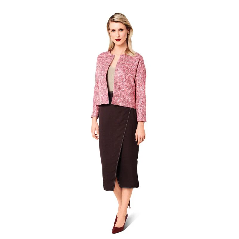 Patron Burda n°6123 : Veste - Image 6