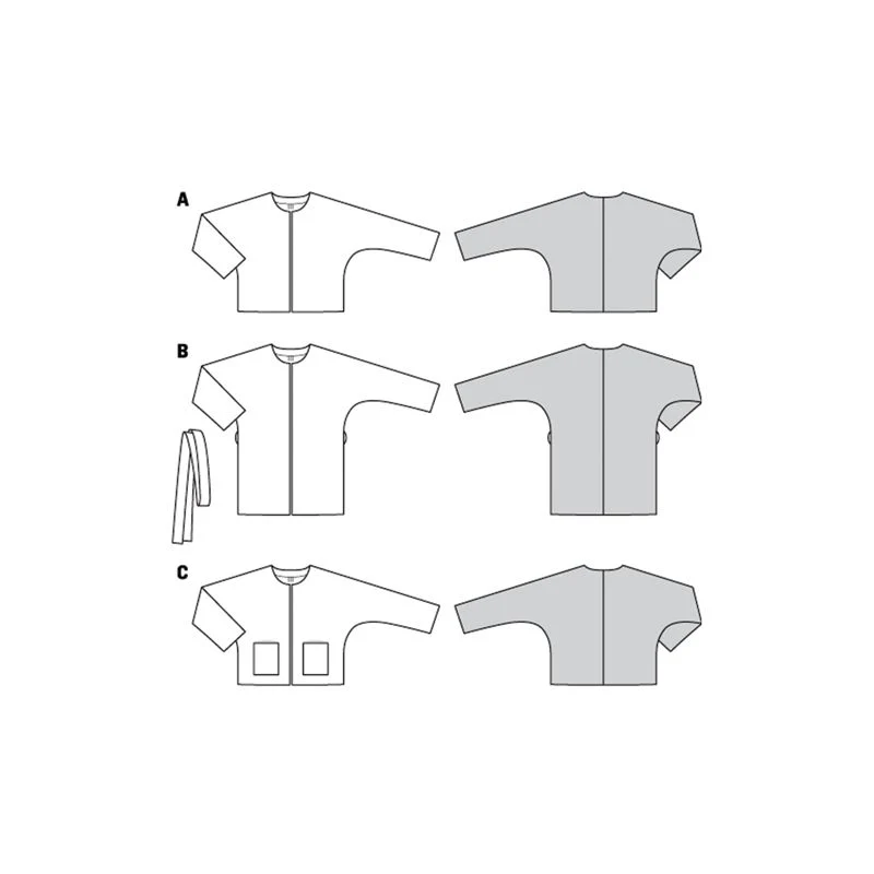 Patron Burda n°6123 : Veste - Image 9