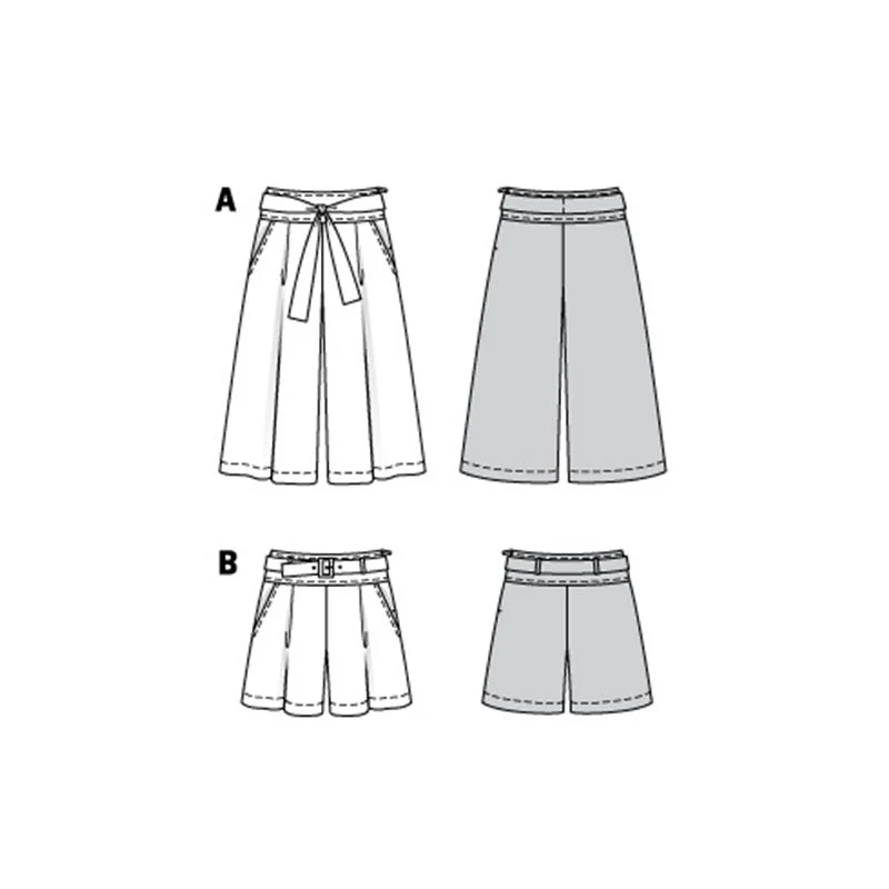 Patron Burda n°6138 : Pantalon et short - Image 2