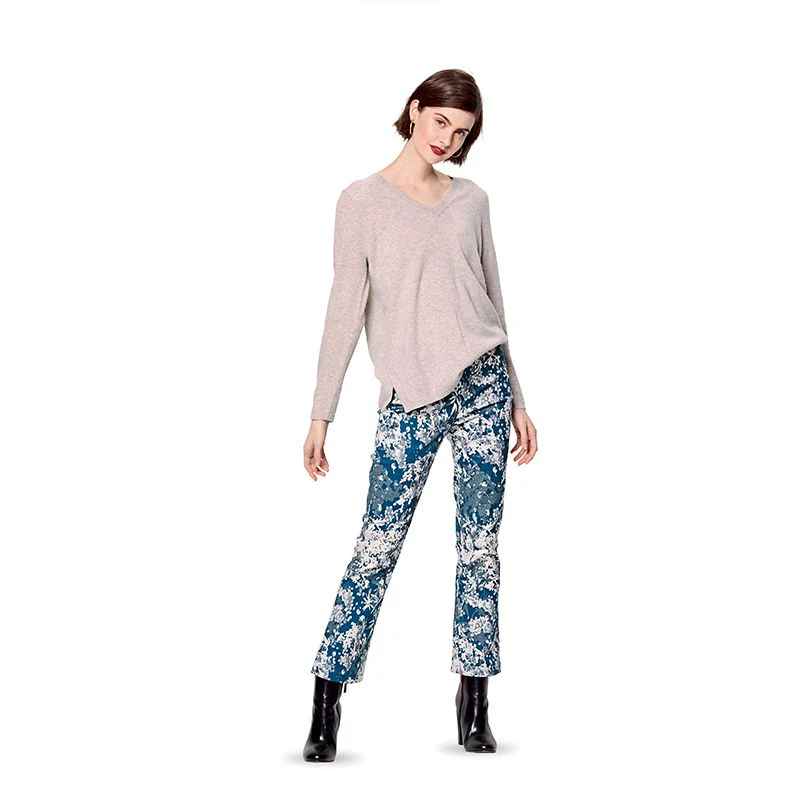 Patron Burda n°6152: Patalon semi-évasé femme - Image 7