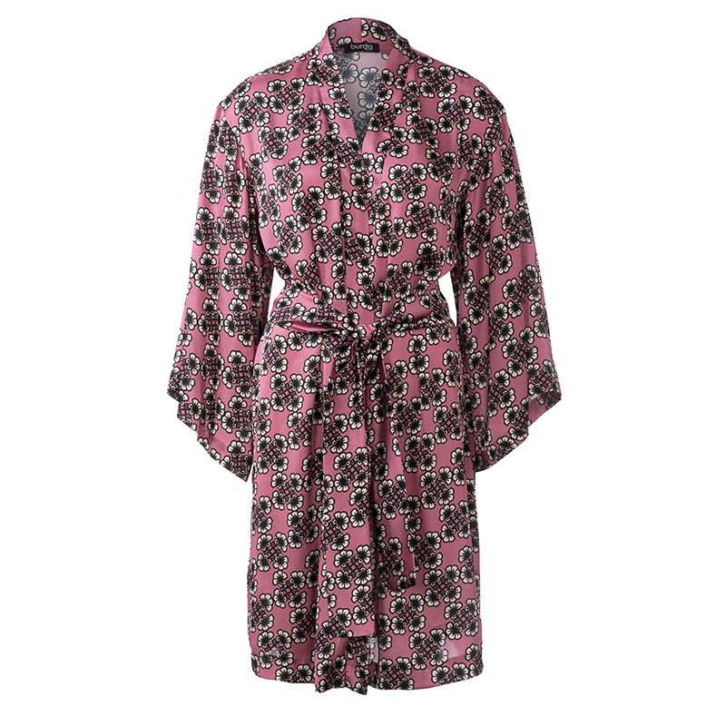 Patron Burda n°6161: Kimono ceinturé femme - Image 6