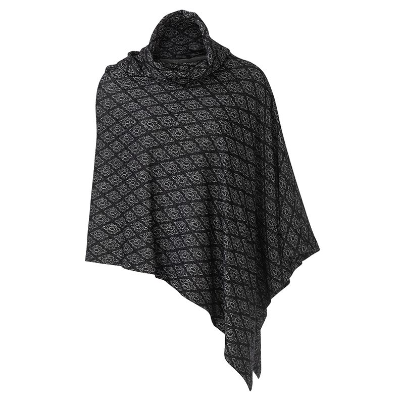 Patron Burda n°6175: Cape en maille femme - Image 4