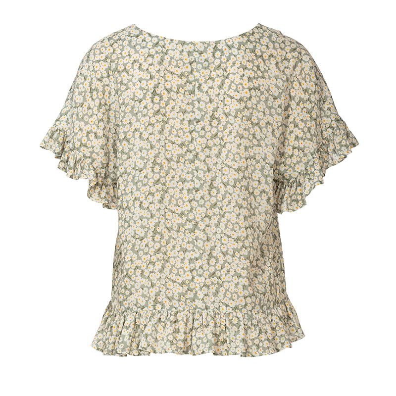 Patron Burda n°6204 : T-shirt façon blouse - Image 8