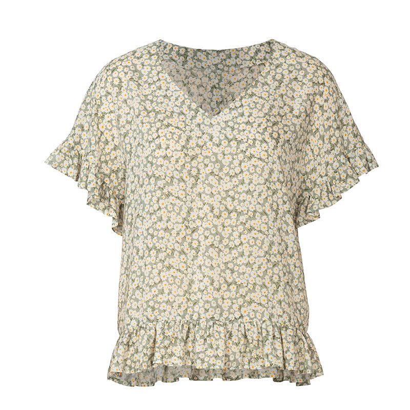 Patron Burda n°6204 : T-shirt façon blouse - Image 9