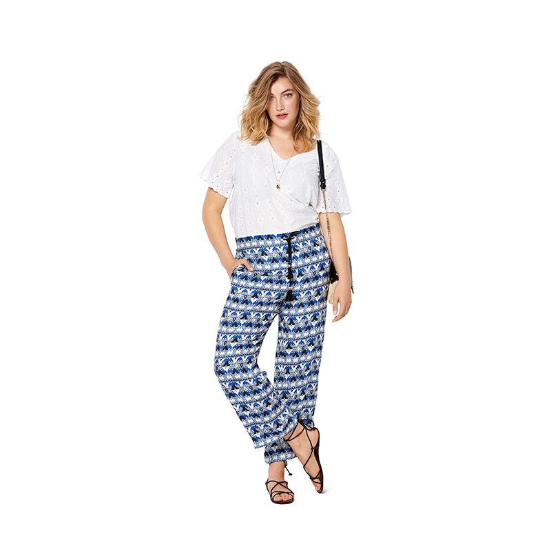 Patron Burda n°6218 : Pantalon  forme droite   poches plaquées - Image 8