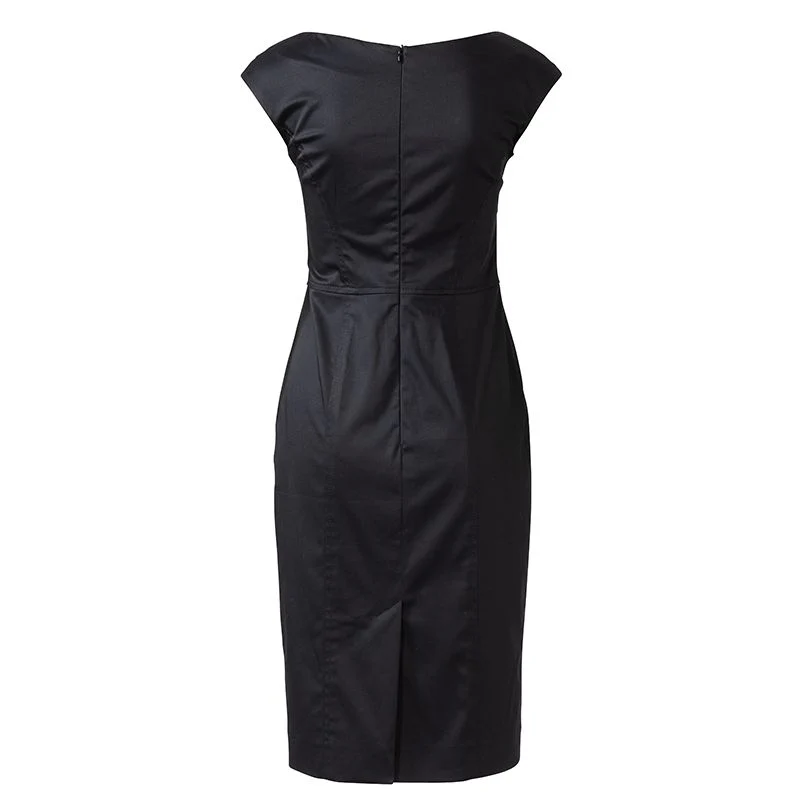 Patron Burda n°6236: Robe à effet croisé - Image 8