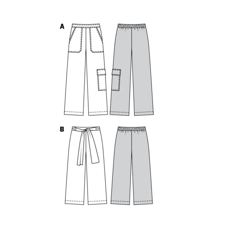 Patron Burda n°6250 Pantalon - Image 9