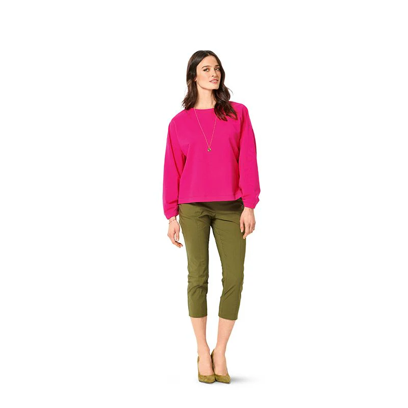 Patron Burda n°6296 Sweatshirt - Image 2