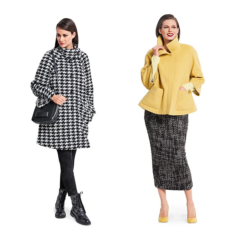 Patron Burda n°6372: Veste raglan - Image 2