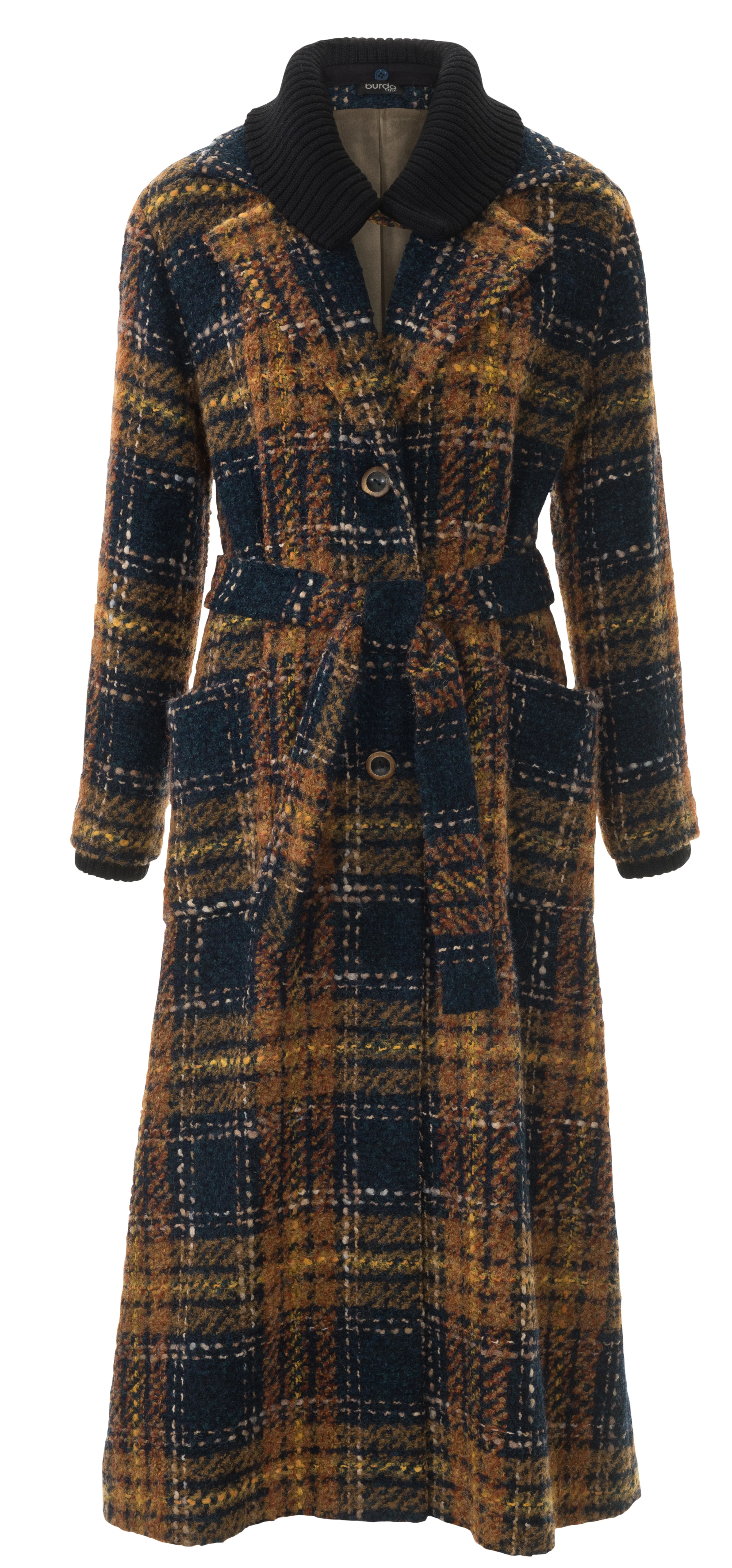 Patron Burda n°6462: Manteau classique femme - Image 3