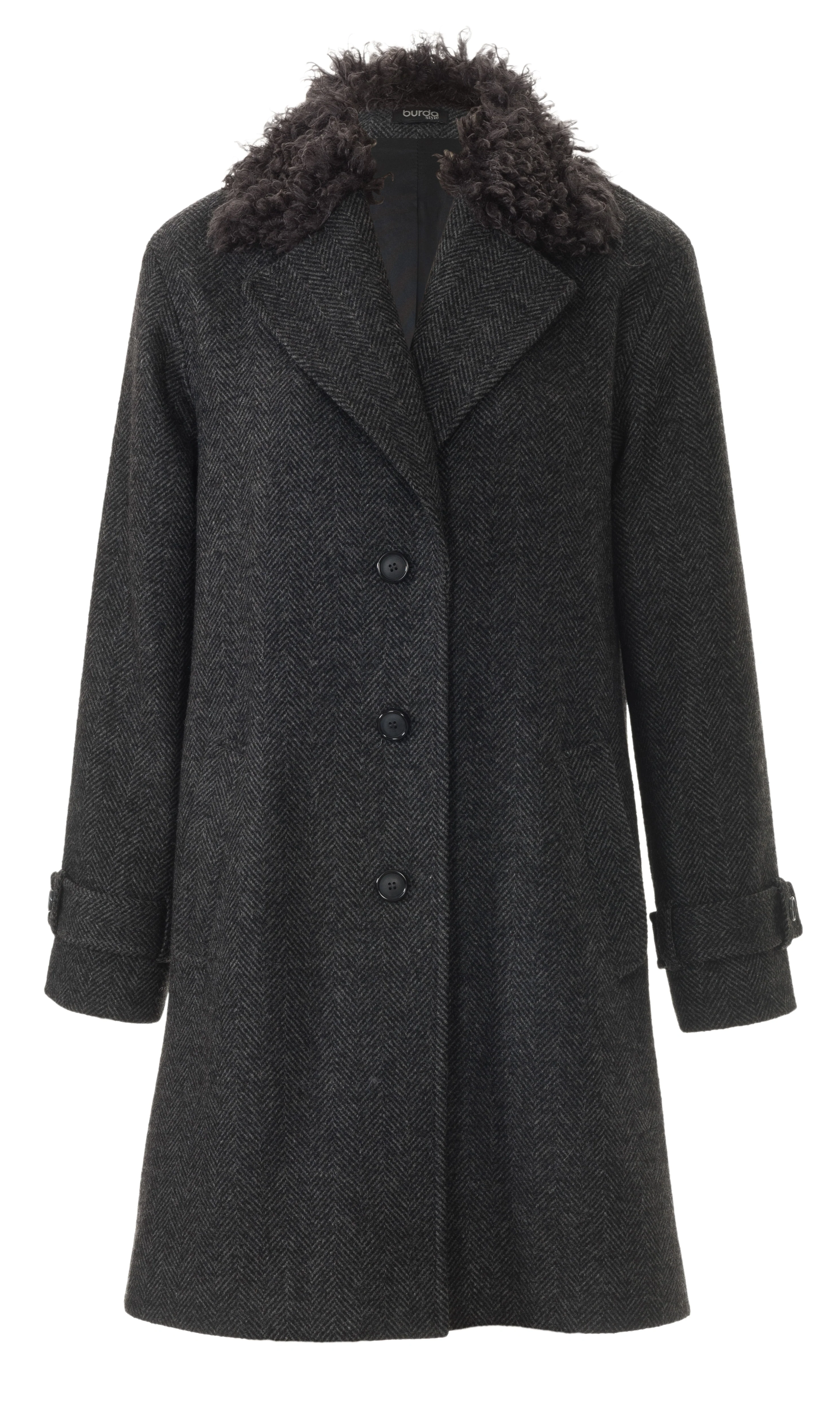 Patron Burda n°6462: Manteau classique femme - Image 5