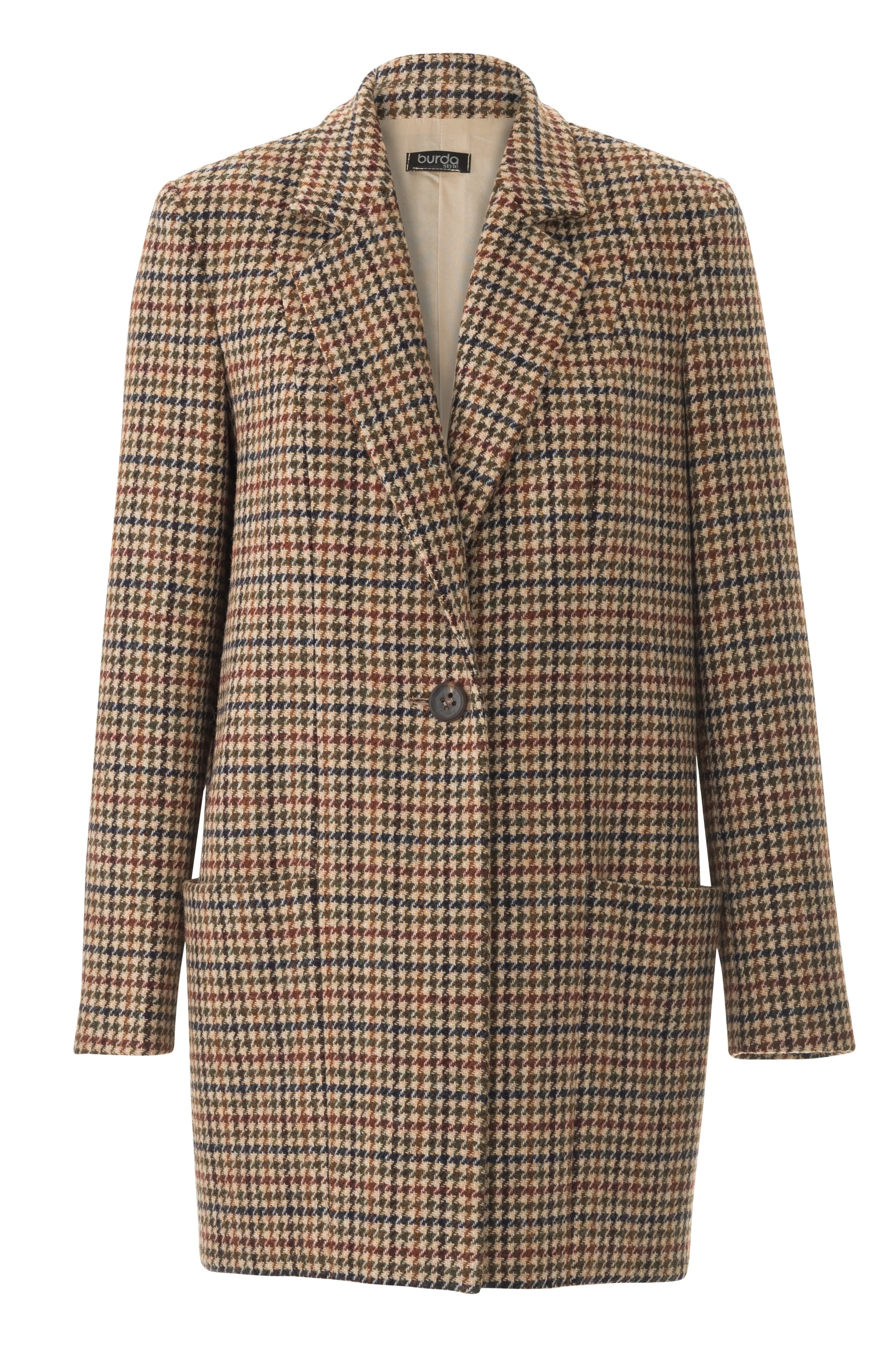 Patron Burda n°6463: Veste ample - Image 3