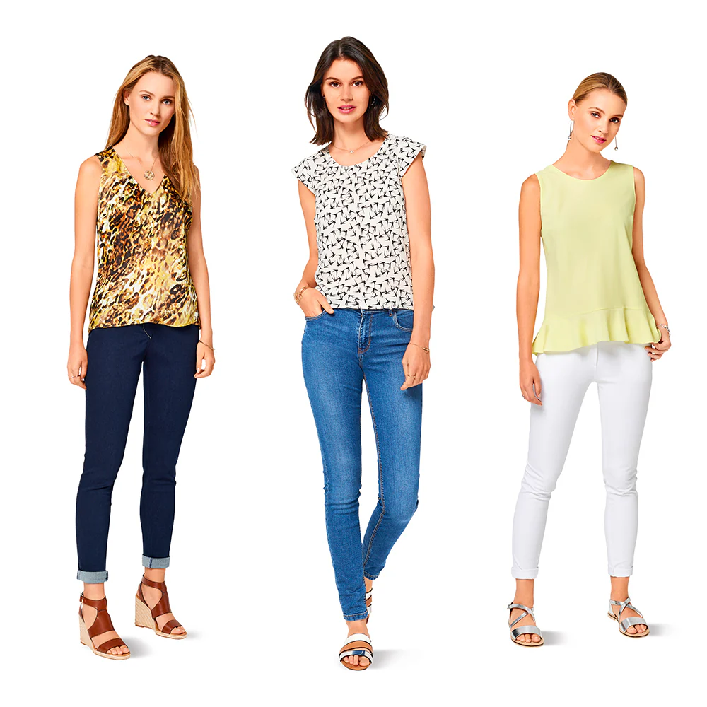 Patron Burda n°6501: Top simple - Image 3