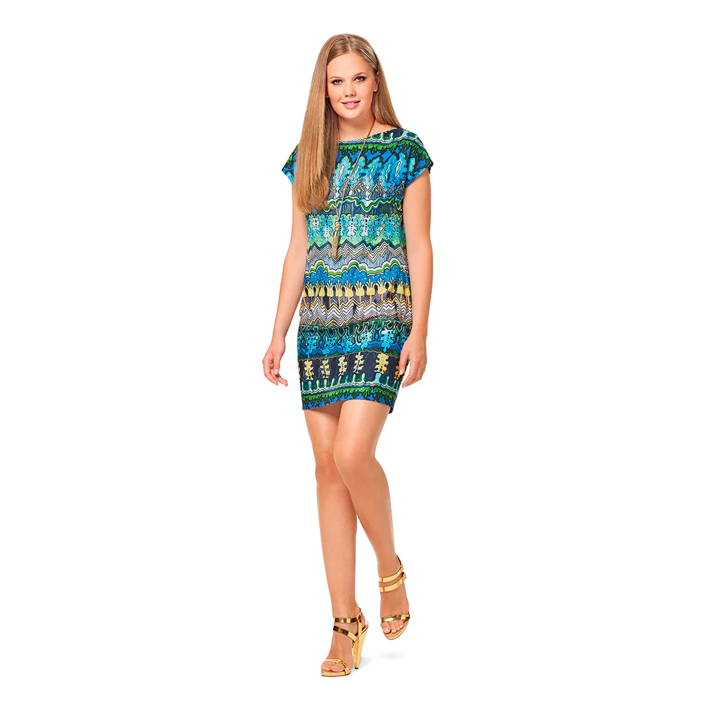 Patron Burda n°6540 : Top & Robe facile Petites tailles - Image 3