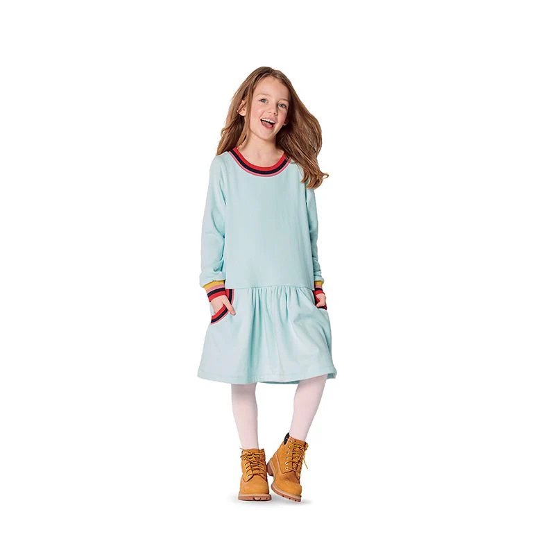 Patron Burda n°9286: Robe à poches enfant - Image 5