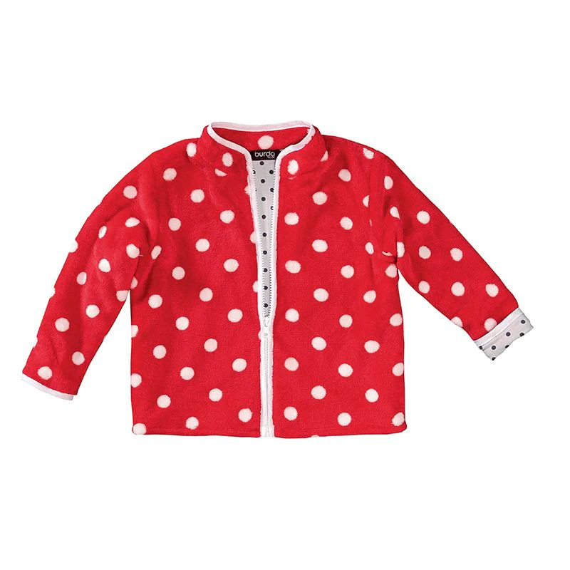 Patron Burda n°9290: Veste et manteau zippés enfant - Image 3