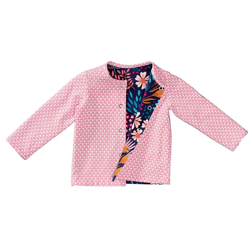 Patron Burda n°9293: Top col rond et pantalon coordonné enfant - Image 9