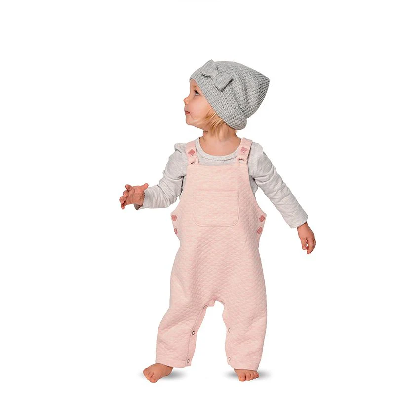 Patron Burda n°9295: Salopette entrejambe boutonnée enfant - Image 7