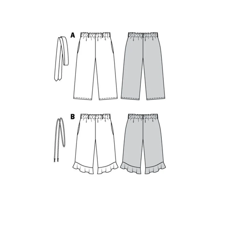 Patron Burda n°9302 : Pantalon Enfant - Image 8