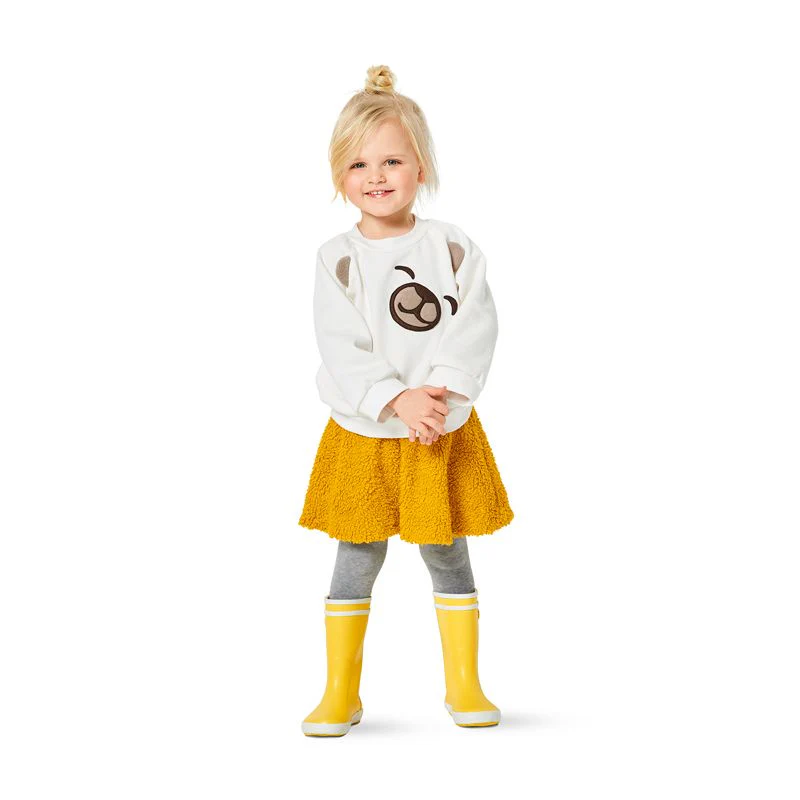 Patron Burda n°9308 : SweatShirt Enfant - Image 2