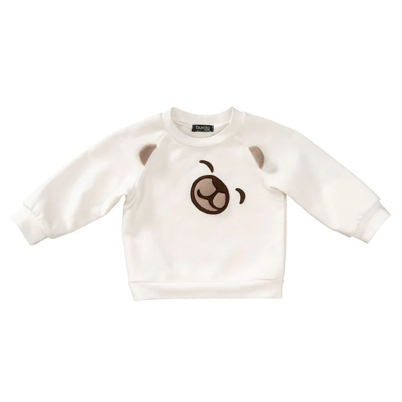 Patron Burda n°9308 : SweatShirt Enfant - Image 3