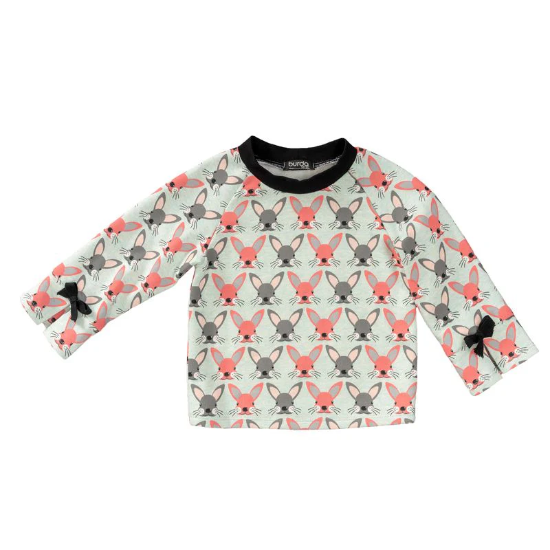 Patron Burda n°9308 : SweatShirt Enfant - Image 6