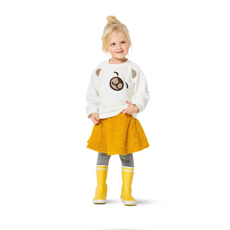 Patron Burda n°9308 : SweatShirt Enfant - Image 7