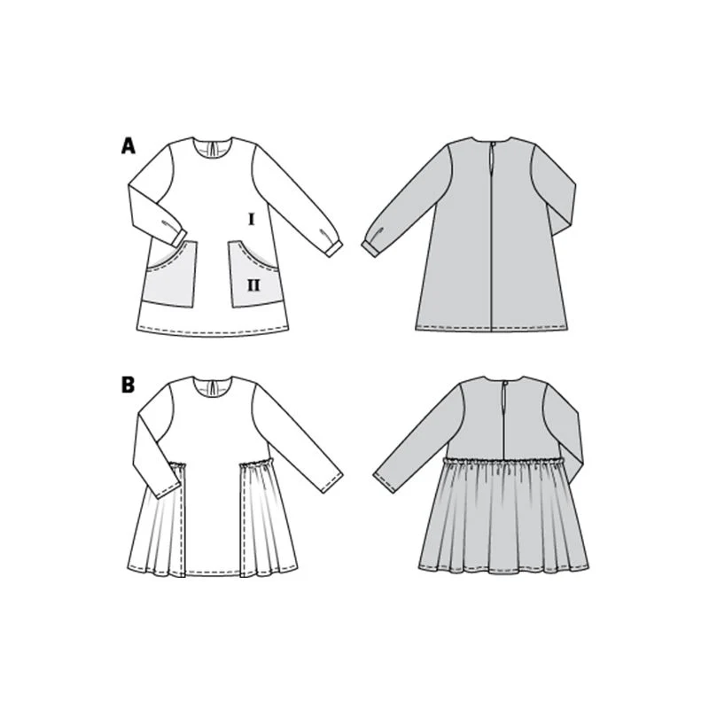 Patron Burda n°9310 Robe enfant - Image 6