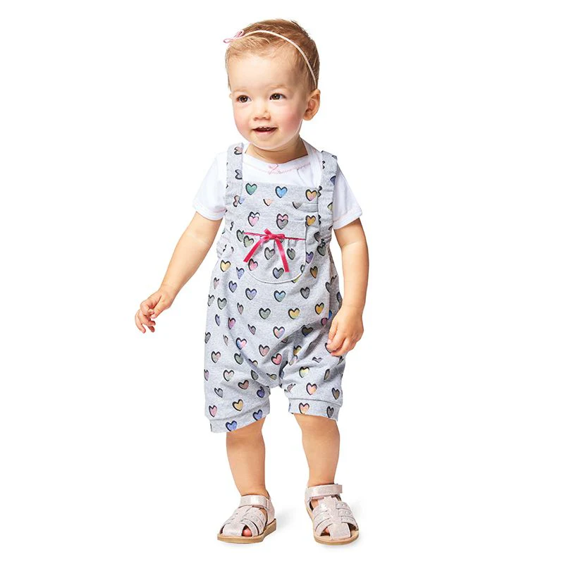 Patron Burda n°9337: Salopette enfant - Image 3