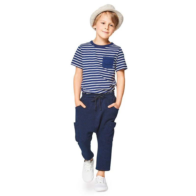 Patron Burda n°9342: Pantalon à coulisse enfant - Image 2