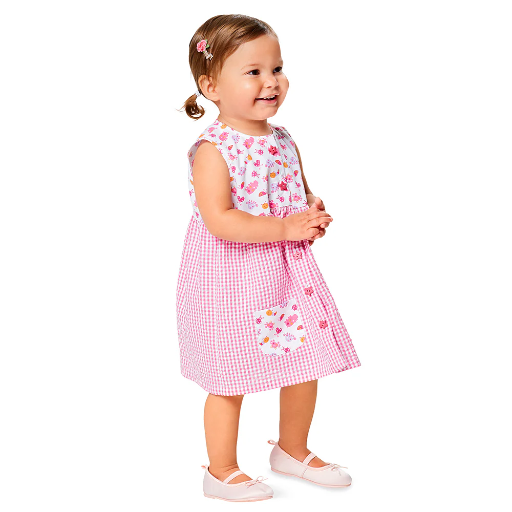 Patron Burda n°9357: Robe & Pantalon enfant - Image 6