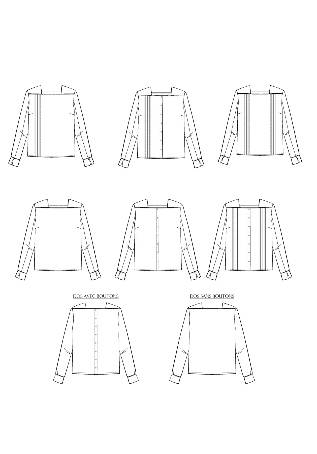 Patron de couture blouse DEFERLANTE - Image 2