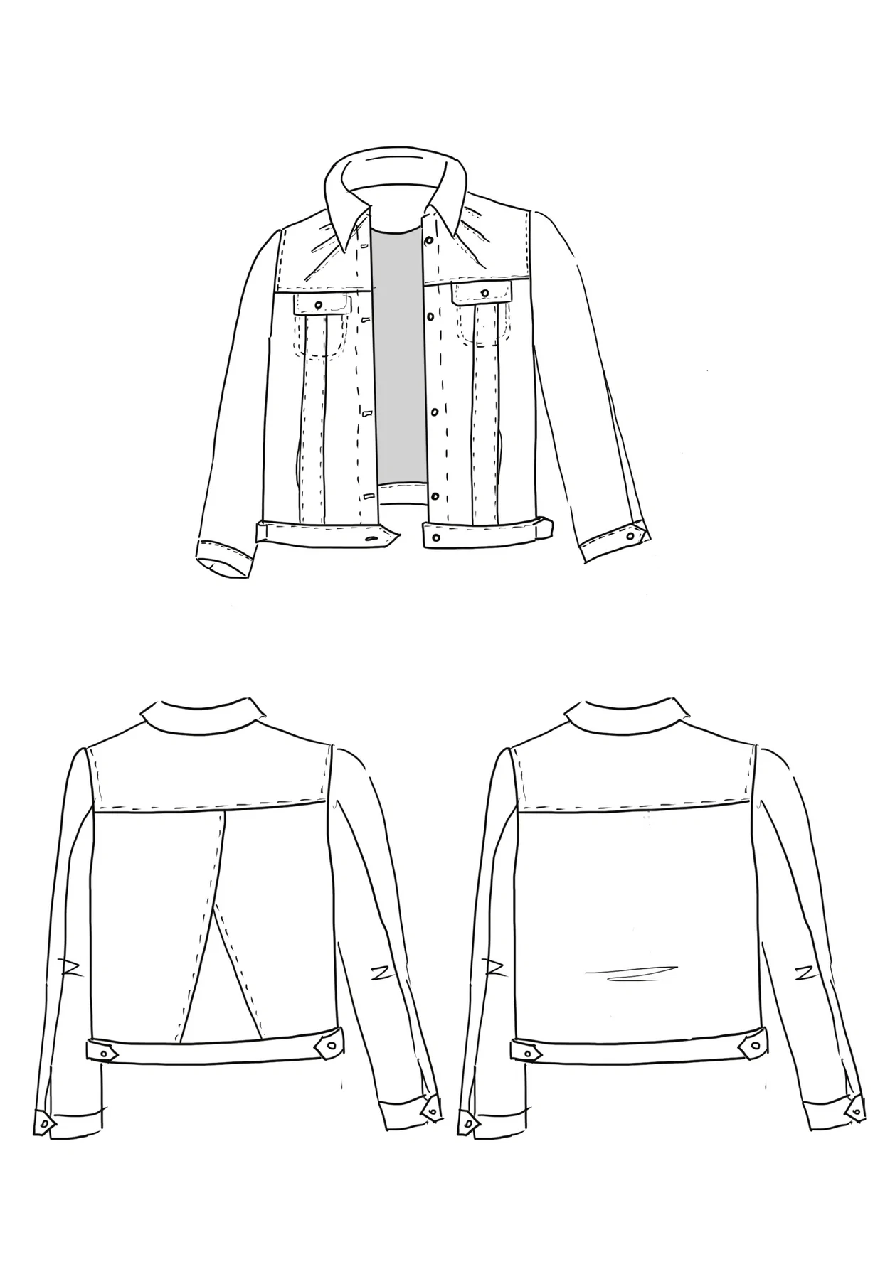 Patron de couture blouson PILAR - Image 2